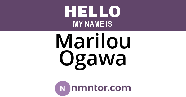 Marilou Ogawa