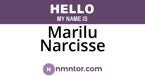 Marilu Narcisse