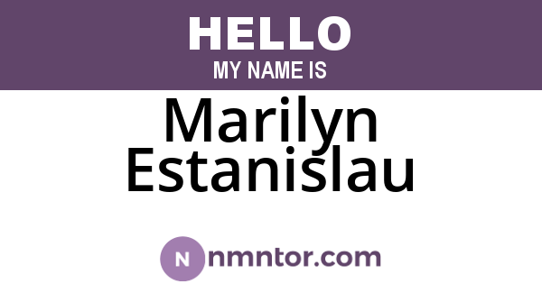 Marilyn Estanislau
