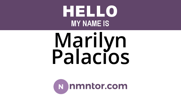 Marilyn Palacios