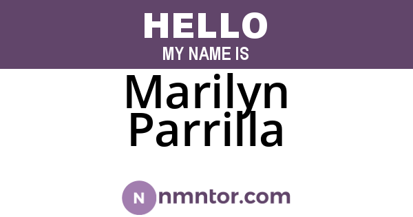 Marilyn Parrilla