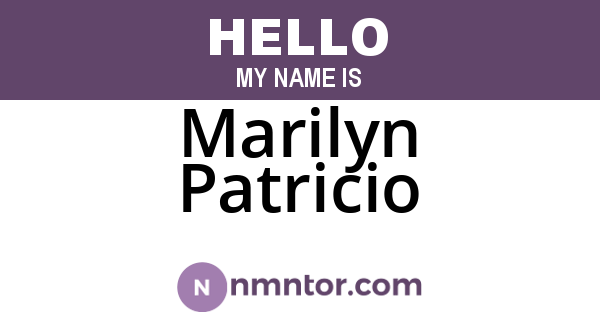 Marilyn Patricio