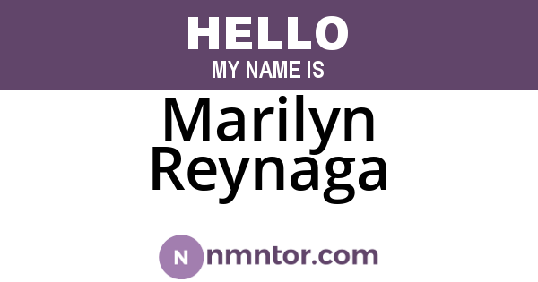 Marilyn Reynaga