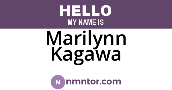Marilynn Kagawa