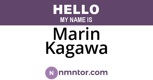 Marin Kagawa