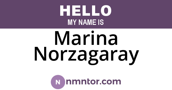 Marina Norzagaray