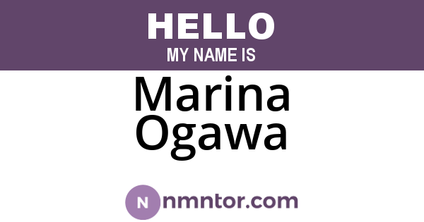 Marina Ogawa