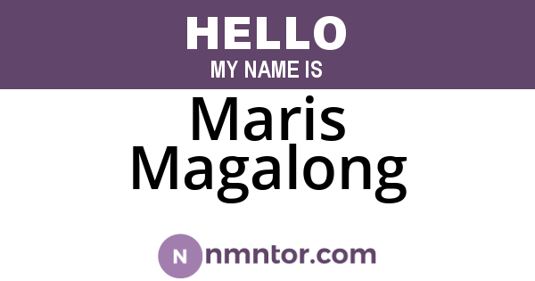 Maris Magalong