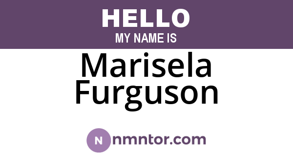 Marisela Furguson