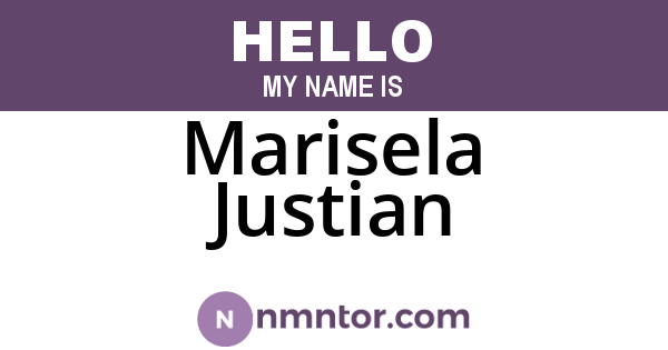 Marisela Justian
