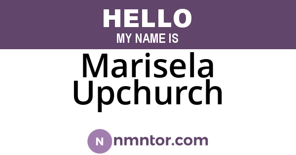 Marisela Upchurch
