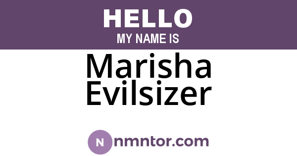 Marisha Evilsizer