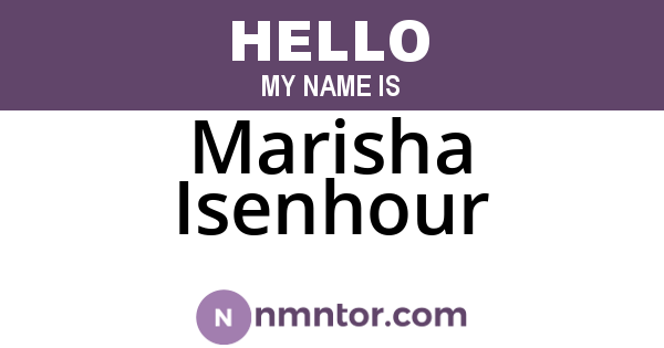 Marisha Isenhour
