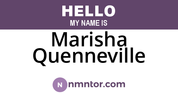 Marisha Quenneville