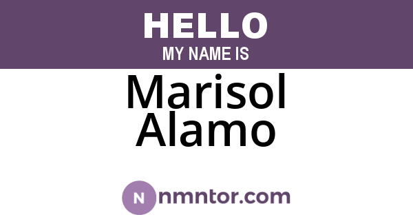 Marisol Alamo
