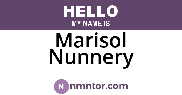 Marisol Nunnery