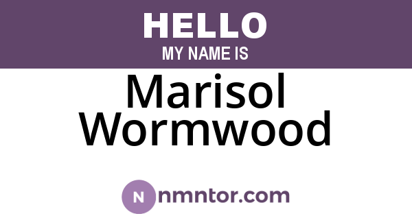 Marisol Wormwood