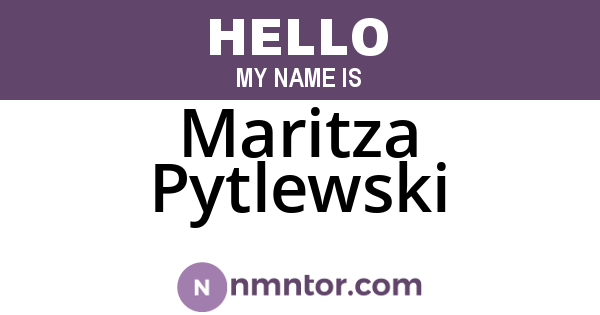 Maritza Pytlewski