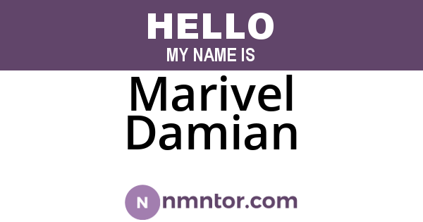 Marivel Damian