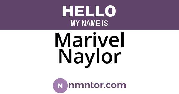 Marivel Naylor