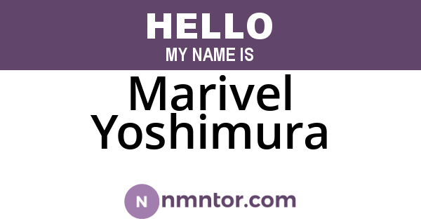 Marivel Yoshimura
