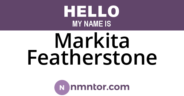 Markita Featherstone