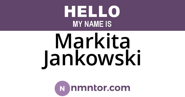 Markita Jankowski