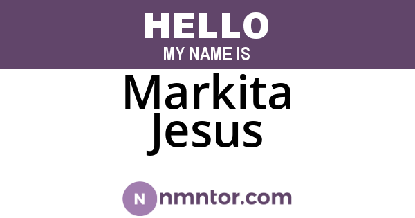 Markita Jesus