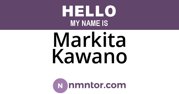 Markita Kawano