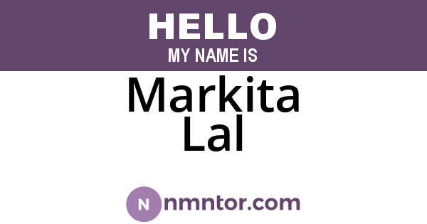 Markita Lal