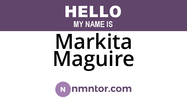 Markita Maguire