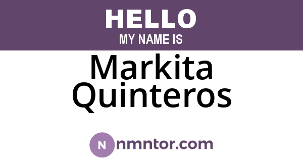 Markita Quinteros