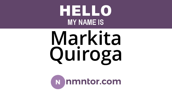 Markita Quiroga