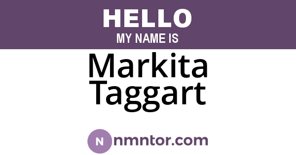 Markita Taggart