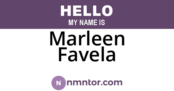 Marleen Favela