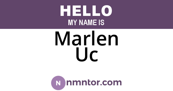 Marlen Uc