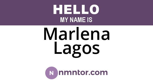 Marlena Lagos