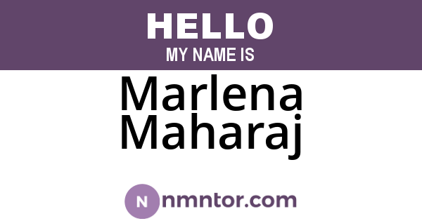 Marlena Maharaj