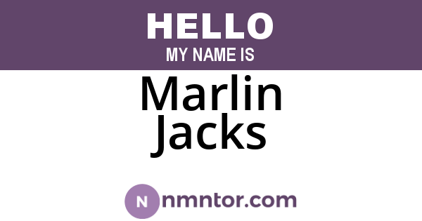 Marlin Jacks