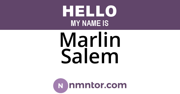 Marlin Salem