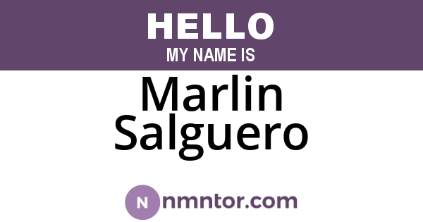 Marlin Salguero