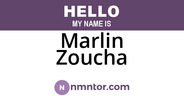 Marlin Zoucha