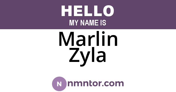 Marlin Zyla