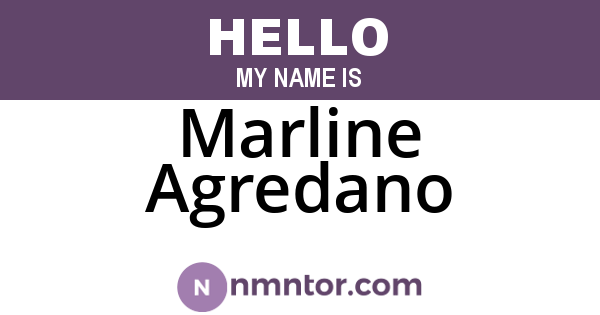 Marline Agredano