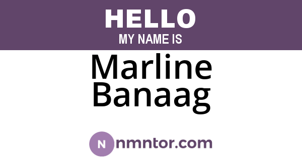 Marline Banaag