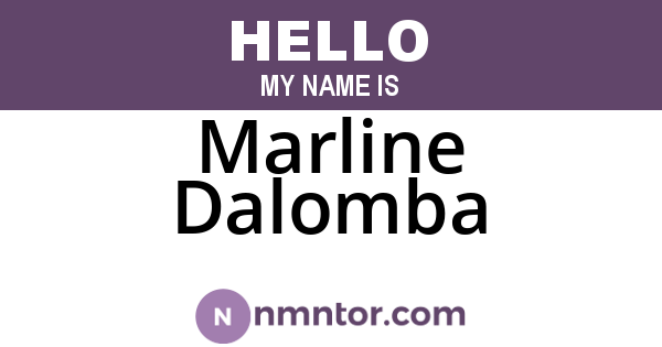 Marline Dalomba