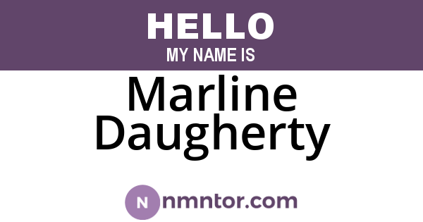 Marline Daugherty