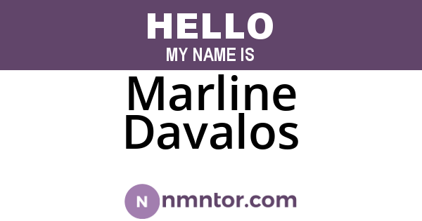 Marline Davalos