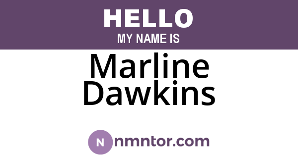 Marline Dawkins