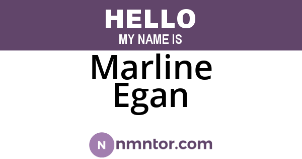 Marline Egan